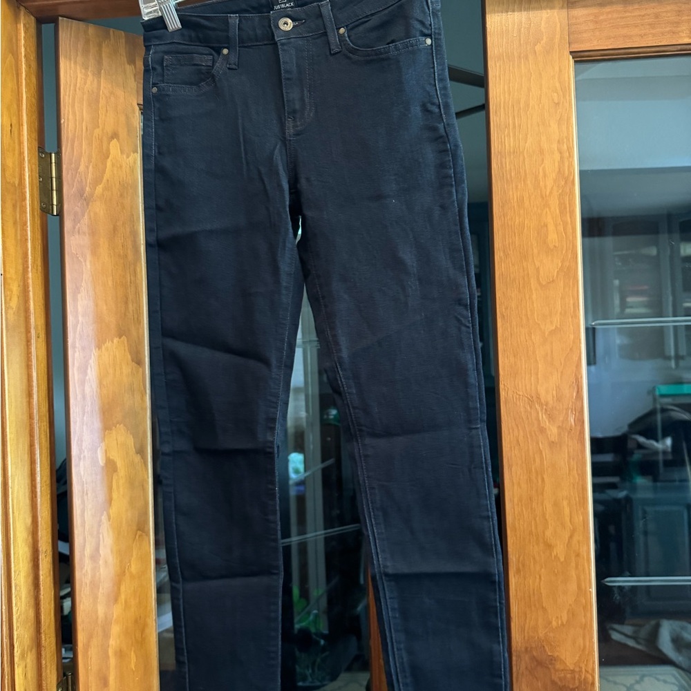 Just Black Women's Skinny Black Stretch Jeans